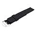 MOTONG Fashion design Replacement silicone Watch Band Watch Strap Bracelet for Motorola Moto 360 Watch (Black)