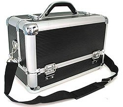 Cosmetic Train Case - Aluminum