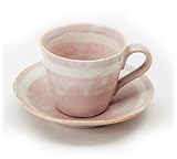 【美濃焼 コーヒー碗皿】 雅?ＳＨＩＮＯ 碗皿 （Ｐ） 〔キャッシュバックキャンペーン対象商品〕