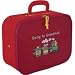 Children's Train Case - Going to Grandma's-Red (Red) (12.5