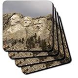 Mount Rushmore.Mount Rushmore National Park, South Dakota - Set Of 4 Ceramic Tile Coasters