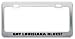 Got Louisiana Blues? Music Musical Instrument Metal License Plate Frame Holder Border Tag