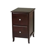 Home Star Merlot Collection File Cabinet