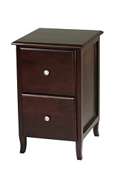 Home Star Merlot Collection File Cabinet