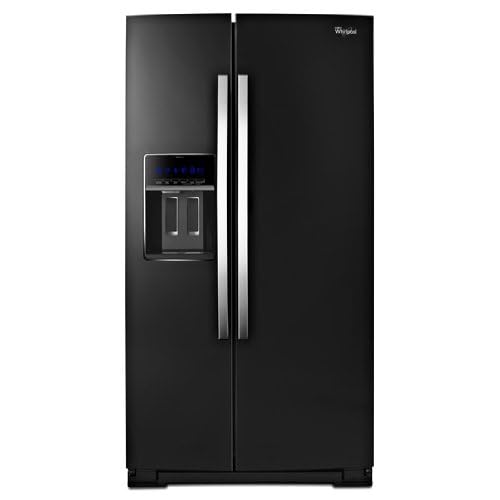 Best Price Whirlpool WRS965CIAE 24.5 Cu. Ft. White Counter Depth Side-By-Side Refrigerator - Energy Star