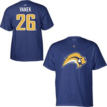 NHL Youth Buffalo Sabres Thomas Vanek S/S Player Tee - Flat - R8P3Ntebe (Navy, Medium)