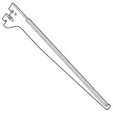 ロイヤル 水平ガラス棚ブラケット 呼名300 クローム R-110GS