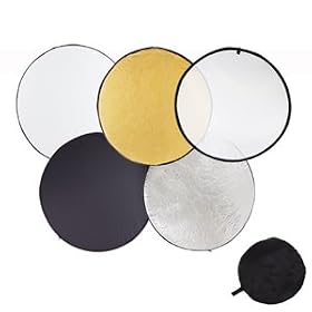 Click here to buy Professional 32 Inch In 5 in 1 Round Foldable Photo Light Reflector Kit Set Professional... by OEM SYSTEMS COMPANY.
