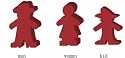 Agricola Meeples -25 Deluxe Wooden Farmer Set