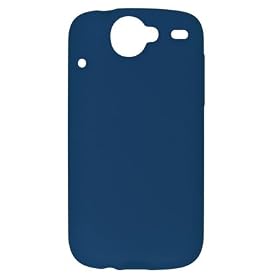 Premium Soft Gel Silicone Skin Case for Google Nexus One 1 - Blue