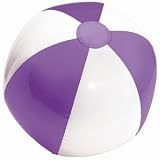 Inflatable Stadium Ball - Purple & White