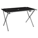 10T polyTAB Double - Table camping - Noir - 110 x 70 x 70 cm