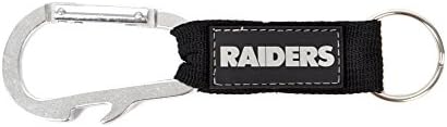 NFL Bottle Opener Carabiner (Raiders)