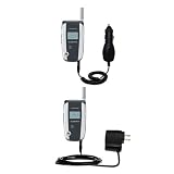 Essential Kit for the Audiovox CDM 8910VM - includes Car and Wall Charger with Rapid Charge Technology - Gomadic Brand w/ TipExchange Technology