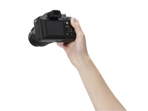 Panasonic Lumix DMC-FZ18K 8.1MP Digital Camera with 18x Wide Angle MEGA Optical Image Stabilized Zoom (Black)