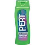 Pert Plus 2-in-1 Shampoo + Conditioner Volumizing, Light, for Fine or Thin Hair, 13.5 Ounce (Pack of 6)