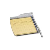 GBC Office Products Group Heavy Duty Paper Trimmer, 12 Long, Gray/Vinyl Laminate Oak GBC9112