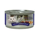 Go Canned Cat Food, Grain Free Chicken, Turkey and Duck Formula (Pack of 24, 5.5 Ounce Cans)