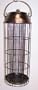 Clever 900-67700 677 Birdfeeder Metal Bronze with Wire Mesh Middle Cyclinder 15in
