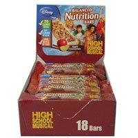 Disney Balanced Nutrition Bars, High Musical Apple Cinnamon - 0.78 Oz Pack, 18 Pack by BARTONS CANDY.