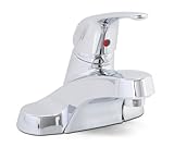 Premier 120462LF Bayview Lead-Free Single-Handle Lavatory Faucet with 24-Inch Supply Lines and Brass