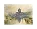 Framed Norham Castle On The River Tweed - Turner Museum Quality Art Print, Poster
