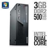 Lenovo ThinkCentre M58e 7259 - SFF - 1 x P E6300 / 2.8 GHz - RAM 3 GB - HDD 1 x 500 GB - DVD-Writer - GMA X4500 - Gigabit Ethernet - Windows 7 Pro / XP Pro downgrade - pre-installed: Windows XP - Monitor : none - TopSeller - Microsoft Office Ready