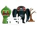 Mothman vs The Flatwoods UMA Super Market Toy Playset - by David Horvath
