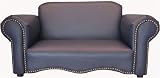 Traditional Kids Sofa by Fantasy Furniture - Navy Leather