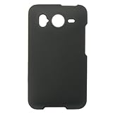 Black Rubberized Hard Phone Cover for HTC Inspire 4G