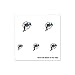 NFL Miami Dolphins 4-Pack Temporary Nail Tattoos