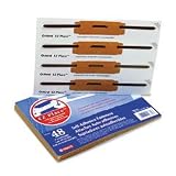Pendaflex E-Z Place Bonded Self-Adhesive Paper Fasteners 48 Pack (99372)