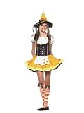 Kandy Korn Witch Teen Small/Medium Halloween Costume