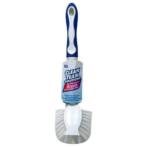 Clean Team Solutions All Purpose Oval Brush With Scraper Edge, 6 Count Box (Pack of 3)
