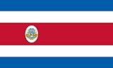 IMAGE OF America's Flag Company FF5X8NCOS1 5-Foot by 8-Foot Nylon Costa Rica Flag