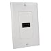 Electronics : Cables Unlimited AUD-4900 White Single HDMI Wall Plate