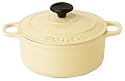 Chasseur Cast Iron 18cm, 1.5ltr Round Cream Casserole