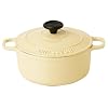 Chasseur Cast Iron 18cm, 1.5ltr Round Cream Casserole