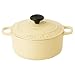 Chasseur Cast Iron 18cm, 1.5ltr Round Cream Casserole