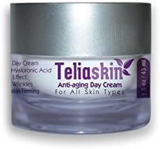 Teliaskin Anti-aging Day Cream - Argireline & Ha Hyaluronic Acid - Botox Effect, Remove Wrinkles, Face-neck-skin Firming