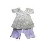 Toni Tierney Citrus Top & Pink Bloom 2pc Set