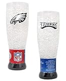 Philadelphia Eagles Crystal Pilsner Glass