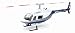 BELL 206 JETRANGER LAPD Helicopter Diecast by New Ray