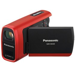 Childrens Toyshop  Photo : Panasonic SDR-SW20 Waterproof Flash Memory Camcorder with 10x Optical Zoom (Red)