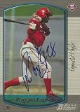 Reggie Taylor, Philadelphia Phillies, 2000 Bowman Autographed Card