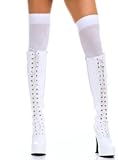 31zZLVixETL. SL160  Women Std Size (Up to 510, 175 lbs) WHITE Versatile Over the Knee Stockings