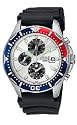 Pulsar Men's Alarm Chronograph Black Urethan Strap Watch #PF3683