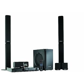 Panasonic SC-PT570EB-K 5.1ch Tallboy Home Theatre System with iPod Dock