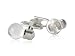 Unique Light Bulb Silver and Acrylic Cufflinks with Presentation Box