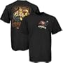 San Francisco 49ers Black Runback Graphic T-shirt